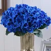 Decorative Flowers 1Pc Simulation Flower No Withering Artificial Plant 5 Heads Table Centerpiece