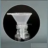 Colanders Strainers Drip Leakage Infundibum Plastic Mini Filling Funnel Liquid Separate Filters Transparent Kitchen Supplies Strai Dhnnd