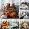 Sängkläder set ankomst marmoruppsättning för sovrum mjukt täcke täcke hem bekvämt täcke och örngott släpp