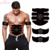 Health Gadgets Muscle Toner Abdominal Toning Belt EMS ABS Toner Body Muscle Trainer Wireless Portable Unisex Fitness Training Gear