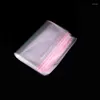 Gift Wrap Clear Self-adhesive Cello Cellophane Bag Self Sealing Small Plastic Bags For Candy Packing Resealable Cookie Packaging Pouch