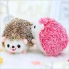 Party Favor 12Cm Hérisson Poupée En Peluche Jouet Porte-clés Pendentif Peluches Jouets Animal Cadeau Pour Enfants Rre14671 Drop Delivery Home Gard Dhzxa