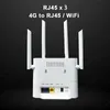 Маршрутизаторы 4G SIM-карта Wi-Fi маршрутизатор lte cpe 300 м CAT4 32 пользователя RJ45 WAN LAN внутренний беспроводной модем точечный ключ 221114