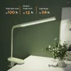 Tischlampen Lampe Doppelkopf USB-Ladeleselampe mit Clip-Augenschutz 3 Beleuchtungsmodi LED-Schreibtisch für Wohnzimmer