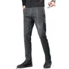 Men039s Pants Yasuguoji Classic Men Business Fashion Stripe Dress Fit Spoders Office Casual Black Formal Suit7294533