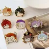 Broches Genshin Impacts Broche En Métal Dur Émail Dessin Animé Zhongli Hutao Xiao Ganyu Keqing Qiqi Insignes Exquis Anime Bijoux Cadeau Pour Les Fans