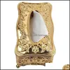 Tissue Boxes Napkins Gold Acrylic Tissue Box El Restaurant Napkin Holder Household 385 R2 Drop Delivery Home Garden Kitchen Dining Dhsvp