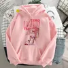 Sweats à capuche pour hommes Sweat Oversize Zero Two Anime Hoodie DARLING In The FRANXX Pull Harajuku Winter 02 Rose Vêtements Femme Sweat