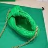 7A with box Quality Designer tote shoulder bag Chain Bags Luxury fashion Womens Woven real Genuine Leather green Purse Zipper Handbag Lambskin Hobo Shopping purses