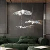 Chandeliers Biewalk Modern Light Luxury Glass Chandelier Is Used For Irregular Creative Interior Lighting In Living Room Study And Bedroom