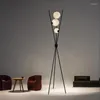 Vloerlampen Noordelijke post Modern Lamp LED Design eenvoudig glas voor woonkamer slaapkamer naast decor statief