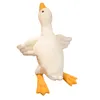 Simulation Of Internet Celebrity Big White Goose Stuffed Toy Children Comfort Goose Pillow Duck Animal Doll D74