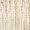 Tapestries XD-Macrame Wall Hanging Woven Tapestry Macrame Door Room Divider Curtains Wedding Curtain Boho Decor