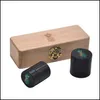 Otros accesorios para fumar Kit de tabaco Molinillo de hierba para fumar de aleación de zinc para el contenedor de almacenamiento de tabacoaddaluminum Stash Jaraddwooden Wo Dhlyt