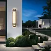 Wall Lamps Corridor Outdoor Villa Courtyard Exterior El Gate Long Simple Lamp Waterproof Bathroom Light Fixtures