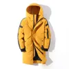 Hommes vers le bas Parkas adolescents veste d'hiver élégant mâle manteau épais chaud homme vêtements marque vêtements Parka 221114