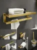 Аксессуар для ванны набор аппаратное золото полотенце