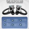 Mobiltelefonörlurar Q8 TWS Trådlösa hörlurar Bluetooth -hörlurar Stereo Ear Hook Touch Control Buller Reduction Vattentäta headset med mikrofon 221114