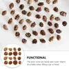 Dekorativa blommor Pine Cones Cone Party Pinecones Christmas Ornament Decoration Fake Bulk Decor Ornament Diy Simulated Tree Miniature