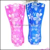 Vases 50Pcs Creative Clear Pvc Plastic Vases Water Bag Ecofriendly Foldable Flower Vase Reusable Home Wedding Party Decoration Drop Dheox