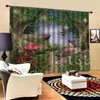 Curtain Beautiful Po Fashion Customized 3D Curtains Dream Scenery Forest Blackout Living Room Bedroom El