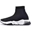 2022 chaussette chaussures pour hommes femmes speed beige vitesse noir blanc panda casual designer baskets hommes femmes Balenciaga Speed Trainers formateurs trainer de plein air