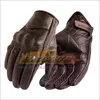 ST157 Motorrad Handschuhe Leder Touch Männer Braun Outdoor Sport Radfahren Handschuh Motorrad Racing guantes de moto luvas de motocicleta