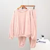 Kadınların Sweetwear Seksi Pijama Kadın Kış Flanel Pijama Seti Polar Pijamalar Pijama Pijamalar Homewear Kalın Sıcak Velvet Kadın Takım Sweatshirt Bayanlar Pijama