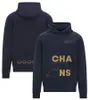 Pull de course F1 pour hommes, vêtements chauds d'équipe, sweat à capuche de sport, de loisirs, offre spéciale, automne et hiver