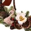 Flores decorativas Christmas Wreath Wrinal