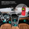 Outil de Diagnostic de voiture Plug and Play OBD2 lecteur de Code OBD 2 Scanner OBDII affichage numérique Auto accessoires ELM 327 V300 tenu dans la main