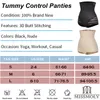 Shapers feminino Mulheres Bulifter Shapewear Hi-Waist Double Tummy Control Control calcinha da cintura Shaper Shaper Slimming Thound