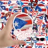 50 Stück Graffiti-Skateboard-Aufkleber Puerto Rico für Auto, Laptop, iPad, Fahrrad, Motorrad, Helm, PS4, Telefon, Kinderspielzeug, DIY-Abziehbilder, PVC-Wasserflaschen-Aufkleber