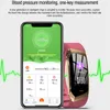 Orologi intelligenti Missgoal Men Watch E18 Monitoraggio della pressione sanguigna impermeabile Step Count Fitness Bracciale Orologio da polso per Android 221114