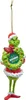 Grüner Haar-Monster-Anhänger, Weihnachtsbaum, flach hängend, Ornament, Weihnachtsparty-Dekoration für Schlafzimmer, Wohnzimmer, Outdoor, Auto-Innendekoration, Neujahrsgeschenke für Kinder