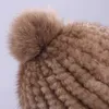Otros accesorios de moda Otros accesorios de moda Sombrero de piel de visón real con orejeros de pelota de pelota Captura protectora de invierno para mujeres Russian Trapstar Autumn Hat gorro