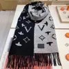 2023 designer scarf for women Designer Scarf fashion brand Luxury V Scarves Pashmina Winter Shawl mens 100% Double faced Cashmere Long Wraps Christmas gift