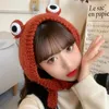 Berets Frog Hat Beanies Knitted Winter Solid Hip-hop Skullies Cap Cute Women Gift Party Pography Prop