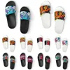 Aangepaste schoenen PVC Slippers Men Vrouwen Diy Home Indoor Outdoor Sneakers Aangepaste strandtrainers Slip-on Color275