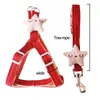 Colliers pour chiens, laisse Miniature en treillis, antidérapant, réglable, corde pour chat, gilet, chaîne de Traction, petit harnais, fournitures pour animaux de compagnie