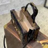 M46309 Petite Malle Bag Bolsa Tote Mulheres Moda Designer de luxo Messenger Bag Bags de ombro Crossbody Top Quality Entrega rápida