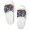 Sapatos personalizados PVC Slippers Men Women Homem Diy Casa Indoor Tênis ao ar livre Treinadores de praia personalizados Slip-On Color247