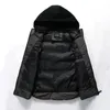 남성 조끼 Chaifenko 재킷 겨울 방수 따뜻한 민소매 패션 후드 캐주얼 가을 두껍게하는 양복 조끼 221115