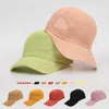 Ball Caps Summer Hats For Women Solid Color Sun Hat Breathable Sport Running Snapback Cap Colorful Mesh Baseball Woman