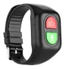 Relógios inteligentes Bracelete Long Standby Homens idosos Estudantes SOS para Android Coração Pedômetro de Pressão Ardente GPS Rastreador 221114