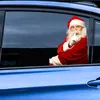 Kreativa jullekorationer klistermärke bilfönster glasklistermärken F1123