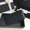 Designer-Geldbörse, Handtasche, Zippy Wallets, Caviar, klassische Stepptasche, modische Leder-Geldbörsen, Clutch-Taschen, Damen-CC-Geldbörse, Kreditkarteninhaber für 32