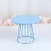 Bakeware Tools Bels Bolo Blue Stand Style Dreamy Wedding Fondant Home Decoration Kitchen Bar Sobersert Table