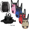 Dog Car Seat Covers Fashion Cat Pets Puppy Carrier Backpack Adjustable Front Legs Tail Out Chest Travel Bag Pet Products Accessories