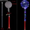 20 inç Glow Clear Party Bubble Balon Led Işık Up Bobo Balonlar Noel Doğum Günü Düğün Dekorasyonu FY2515 1007